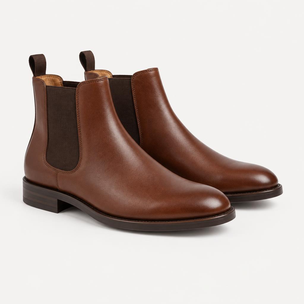 Leather Chelsea Boots
